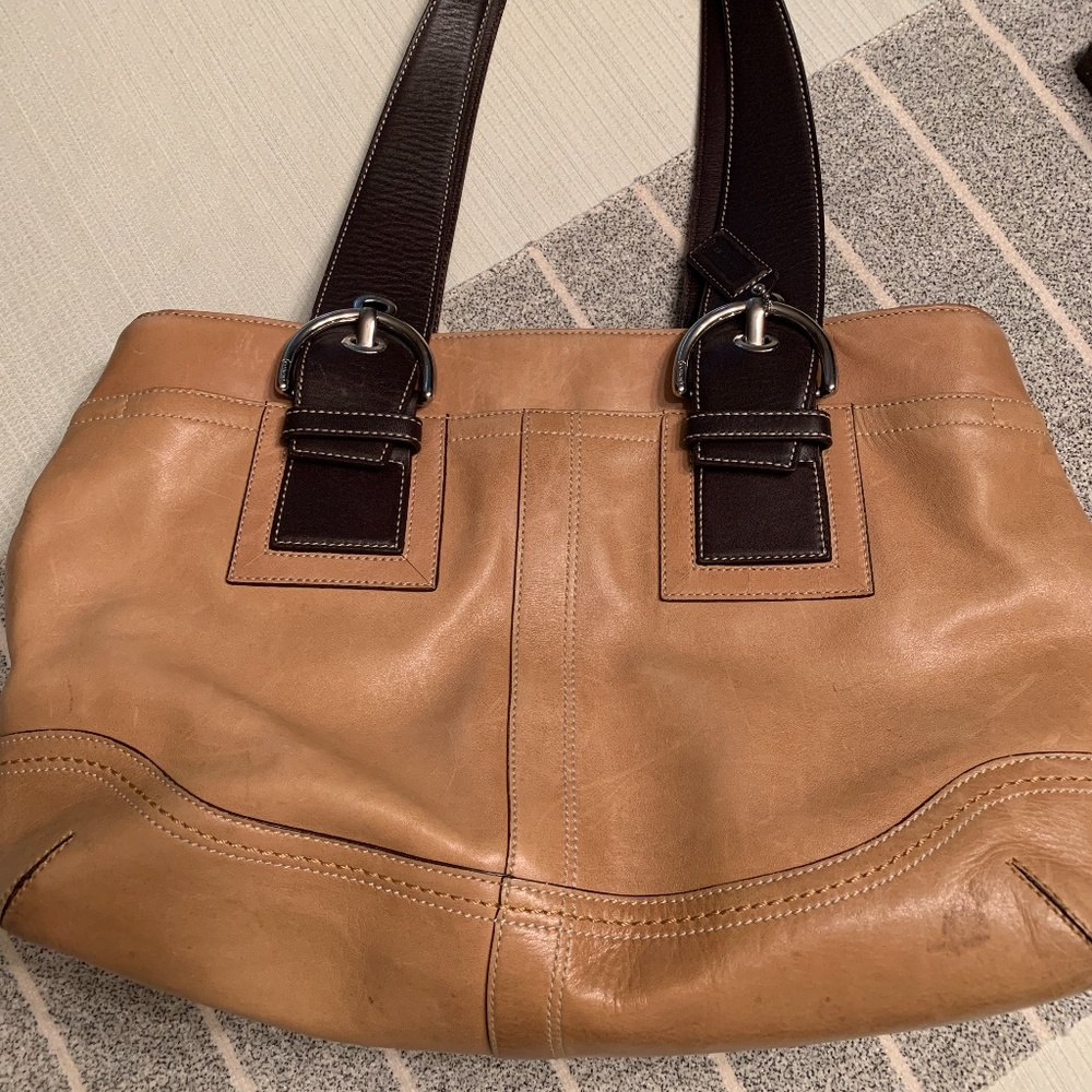 Coach leather Soho satchel